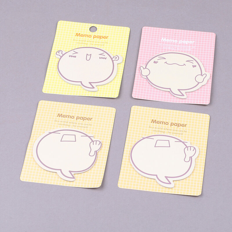 Корейские Красивые милые подвесные блокноты для записей с надписями кавайные Детские клейкие блокноты для учителей и девушек канцелярские товары для школы планер