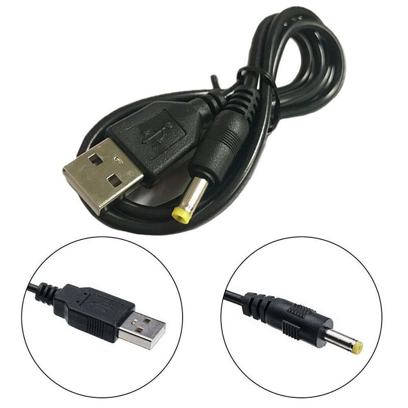1 шт. 80 см, 5 В, USB к зарядному кабелю постоянного тока, шнур для зарядки, штекер 4,0x1,7 мм, 5 В, 1 А, зарядный кабель питания для PSP 1000/2000/3000