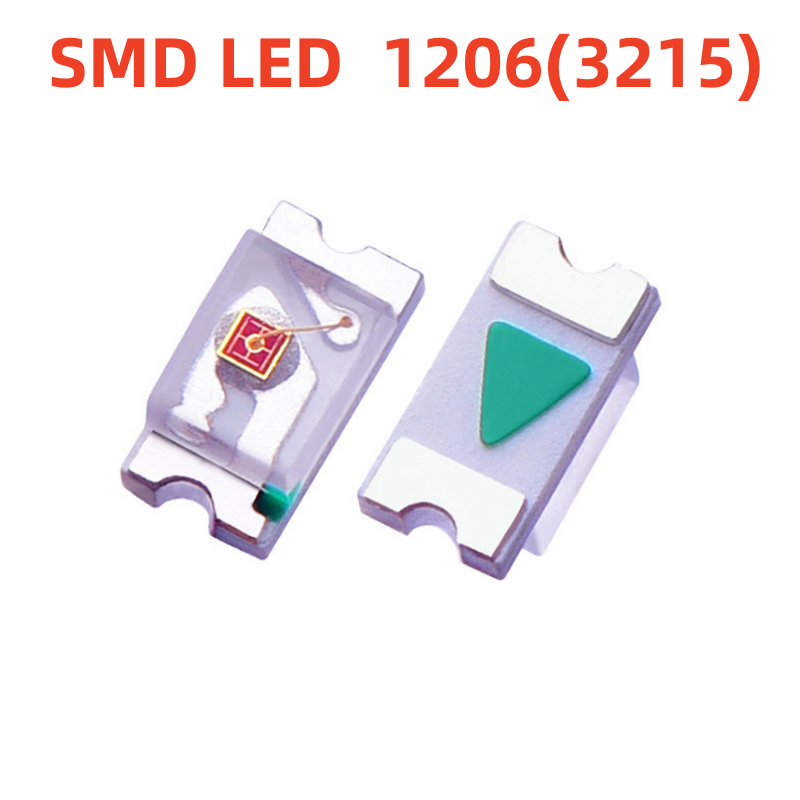 500 szt. 1206 LED SMD czerwony zielony niebieski żółty różowy biały LED światło koraliki do lampy 2012 diody elektroluminescencyjne wysokiej jakości