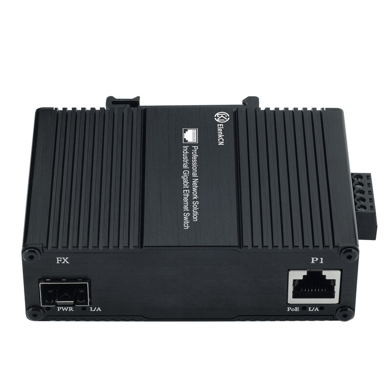 Sc/sfp 1-4 port switch poe konvertieren 1000/1000baset rj45 port/100mbps rate für schalter des sicherheits schutzsystems