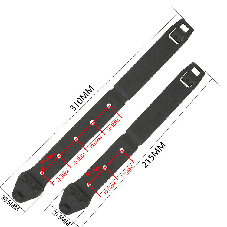 1PCS K Sheath Waist Belt Clip For PALS Molle Kydex Knife Scabbard Tactical Splint Fixture Grip Outdoor Tool Holder Accessories