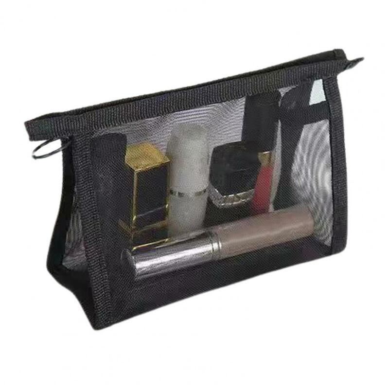 Damska torba podróżna do przechowywania Kosmetyczna siatkowa kompaktowa torba pod prysznic z zamkiem błyskawicznym do walizek podróżnych