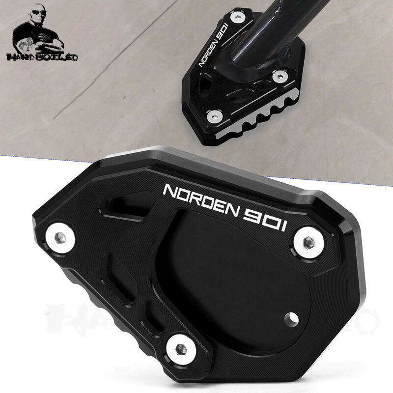 2023 Husq Norden 901 Norden 901 NORDEN 901 2022-2023 오토바이 액세서리, 사이드 스탠드 확대기, 확장 지지 플레이트 패드