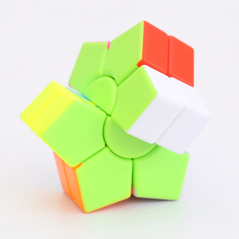 Cube magique hexagonal à deux couches 3x3x3, Puzzle éducatif coloré, professionnel