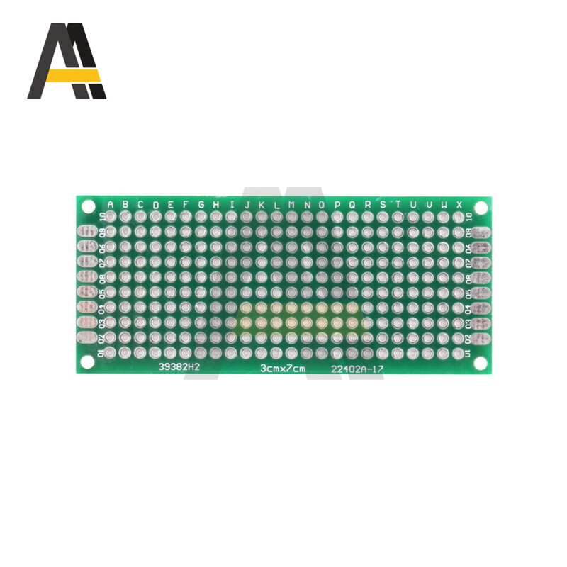 1 pz PCB bifacciale 2x8 3x7 4x6 5x7 Breadboard 5x7 6x6 tagliere su un lato bordo universale stagnato