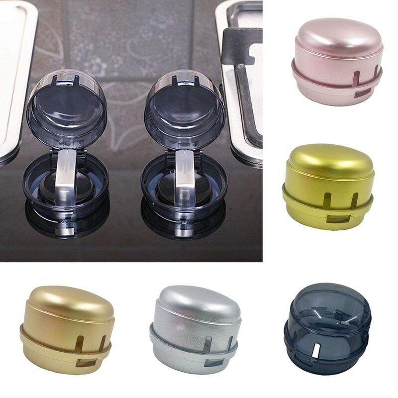 Kitchen Tool Useful Multifunction Baby Safety Gas Stove Protector Oven Lock Lid Switch Protection Tool Knob Cover