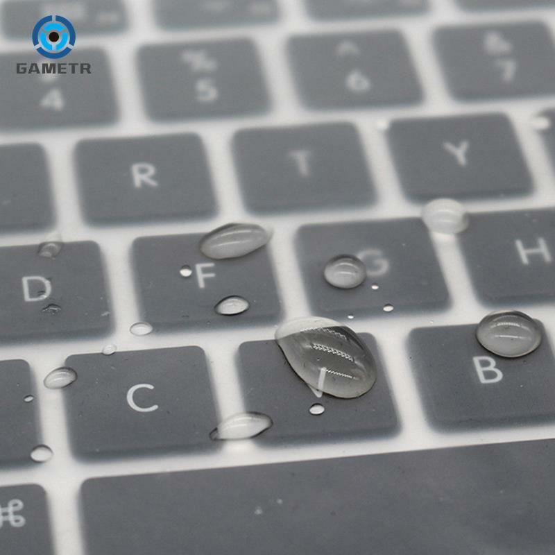 Uniwersalna klawiatura laptopa obudowa ochronna 13-17 Cal wodoodporna pyłoszczelna silikonowa komputer przenośny folia ochronna na klawiaturę