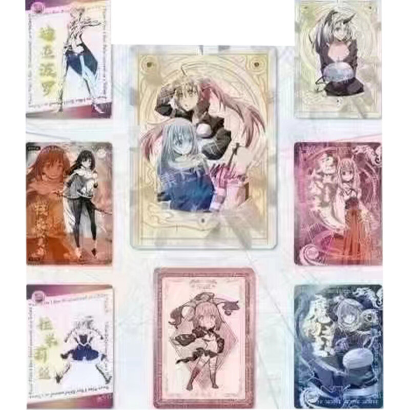 ألعاب بطاقة شخصية أنيمي قابلة للتحصيل ، حصلت على جسد جديد كبطاقة الوحل ، Mulu Shizu Milim ، Shion ، طبعة محدودة ، هدايا ، جديدة