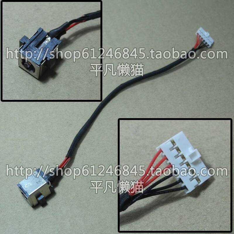 Conector de alimentación de CC con cable para A550CA, A550CC, A550V, A550Z, X552M, Cable flexible de DC-IN para ordenador portátil