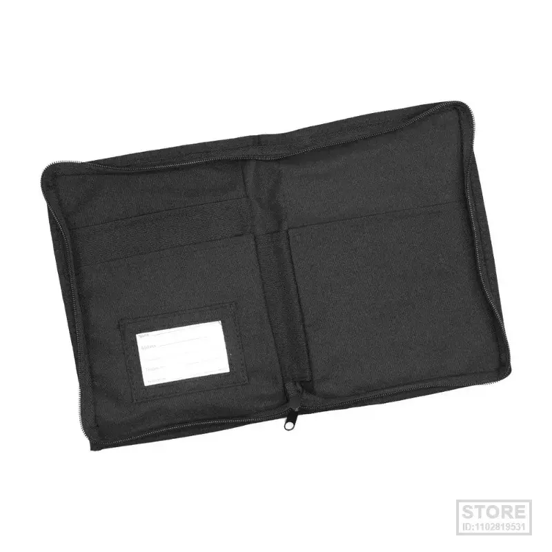 Bolsa de almacenamiento de documentos portátil con múltiples bolsillos, suministros para el Interior del coche, caja de guantes, tarjeta de registro Manual, tela Oxford