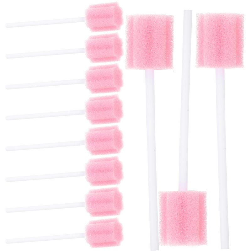 Healifty-Bicarbonate Gum Gum Toothpicks, Esponjas Descartáveis, Dente Forma Toothpicks, 100pcs