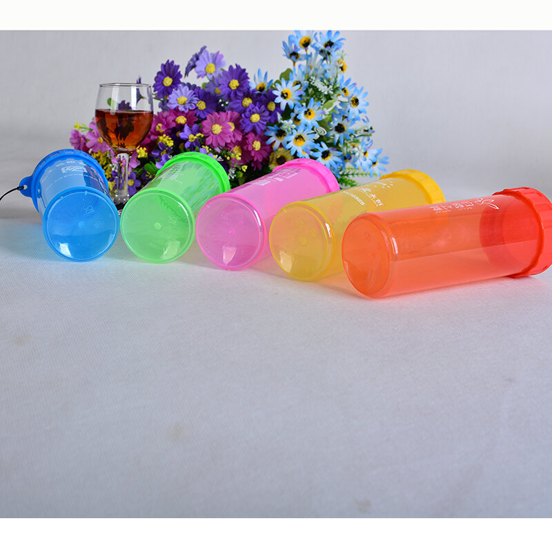 プラスチック製の広告カップ,透明なウォーターカップ,ハンドカップ,プリントロゴ,カスタムギフト