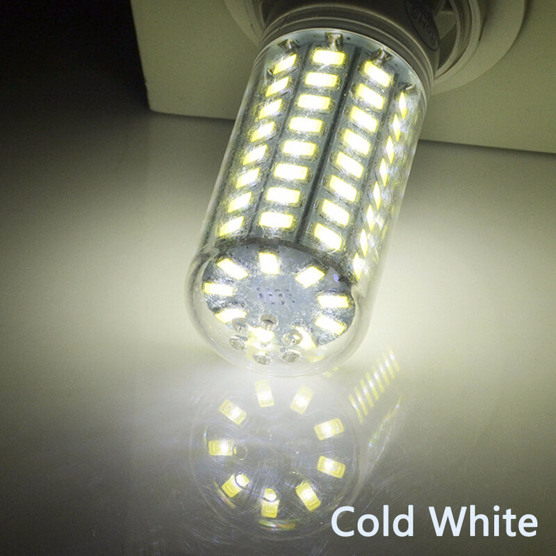 Lâmpada de bulbo de milho LED, iluminação quente e branca, 110V, 220V, E27, E14, 9W, 12W, 15W, 20W, SMD5730, atacado, novo