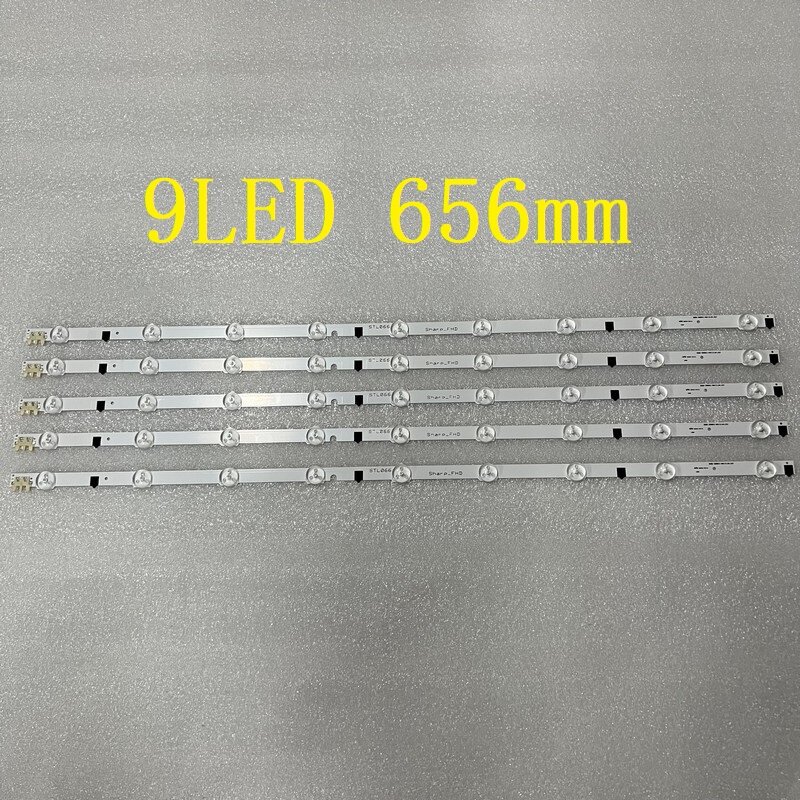 Kit led backlight strip(5) para samsung sharp-fhd D2GE-320SC1-R0 ue32f4000aw ue32f5700aw ue32f5000 ue32f5500 ue32f4000 BN96-28489A