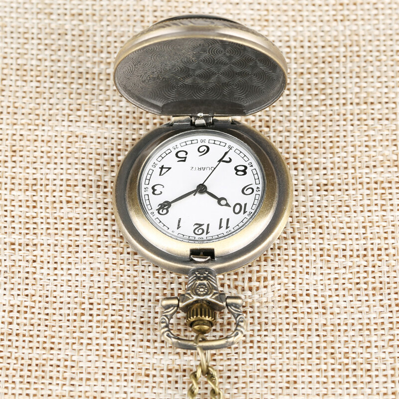 Vintage Movie Extension King's Cross London 9 3/4 Platform Quartz Pocket Watch =Necklace Pendant Clock Reloj Anniversary Gift