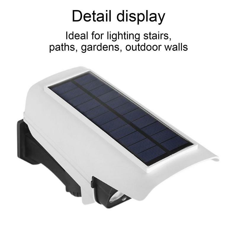 Уличные светильники на солнечной батарее с датчиком движения, 3 режима, умный настенный светильник для внутреннего дворика с дистанционным управлением, уличное освещение для