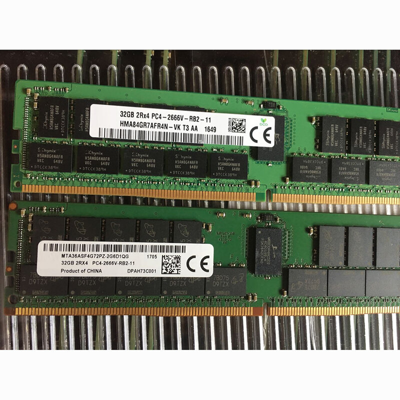 Fusion Server-Memoria de servidor 2288H V5, 32G, DDR4, 2666V, ECC, REG, 32GB de RAM, envío rápido, alta calidad, funciona bien, 1 piezas
