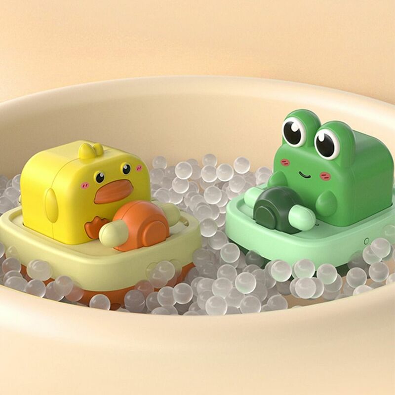 Fashion Plastic Water Fun Bathroom Play Kids Gift Kids Bathing Toy Clockwork Swimming Toy Baby Wind Up Toy Play Water Yacht Toy