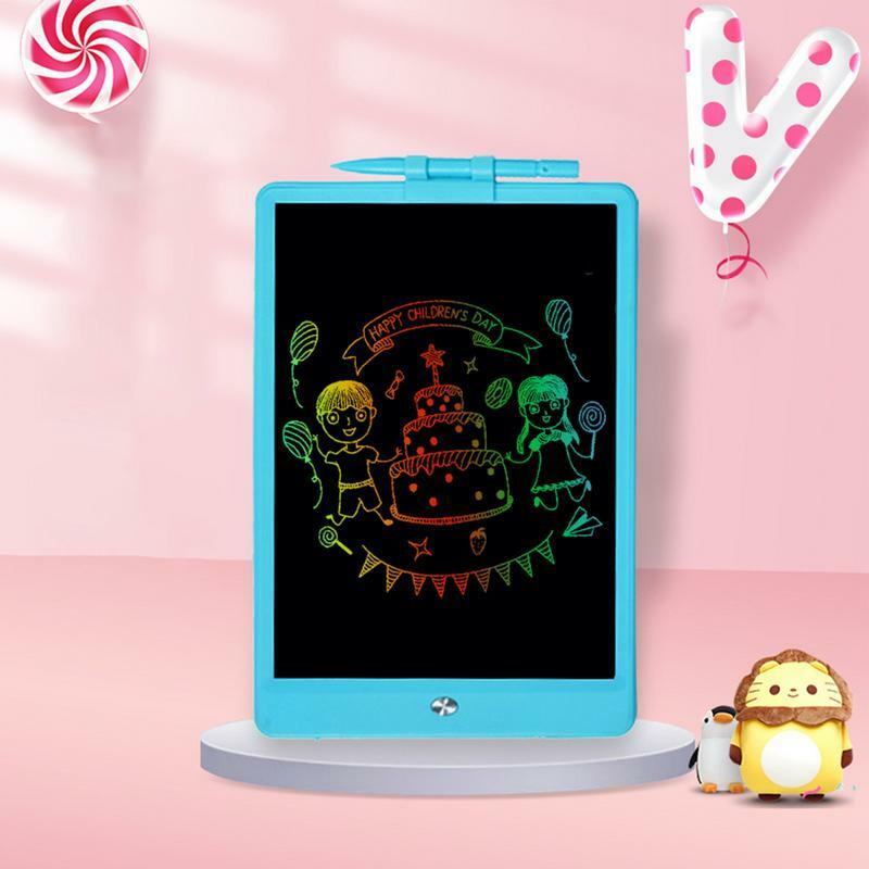 Toddler Writing Tablet LCD Battery Powered Kids Writing Board Waterproof Writing Tablet Early Educational Toys Doodle Pad For
