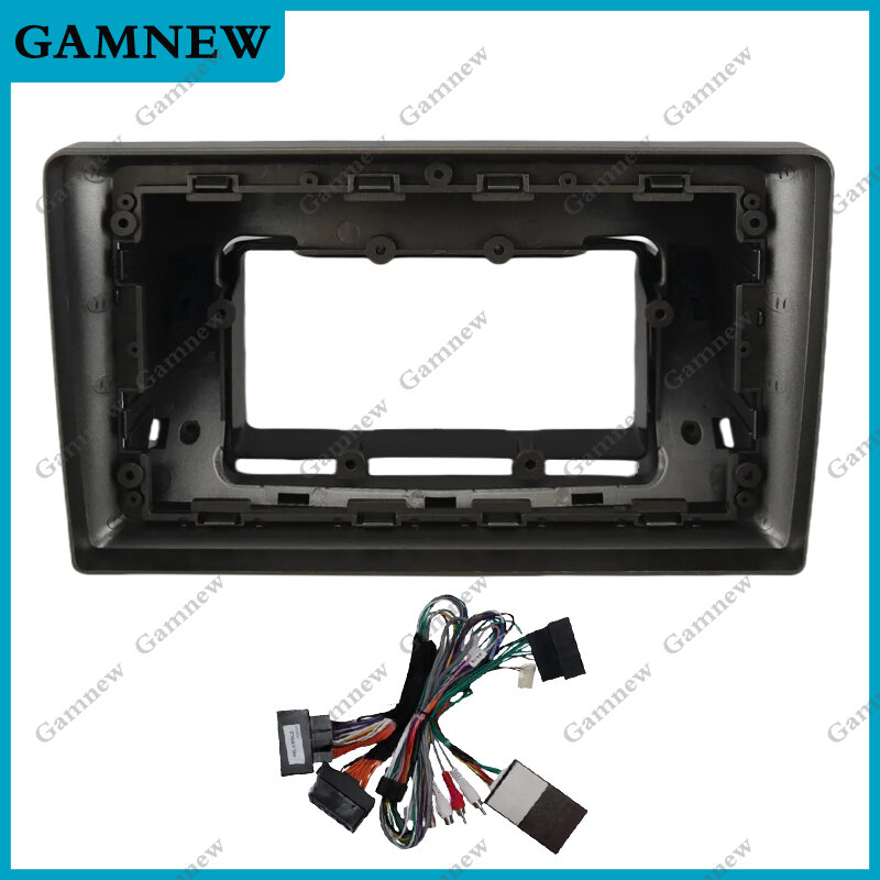 9 Inch Auto Frame Fascia Adapter Canbus Box Decoder Android Radio Dash Montage Paneel Kit Voor Opel Zafira B 2004-2010