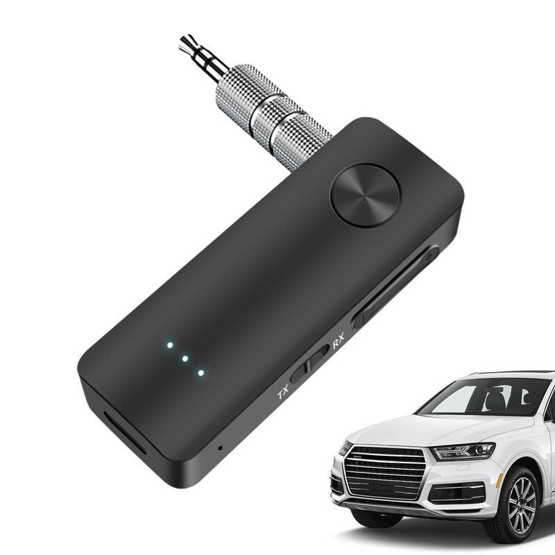 Blue Tooth Car Adapter para Veículos, Adaptador De Áudio Sem Fio, Mãos Livres e Estável Transmissão, Automóveis Acessórios