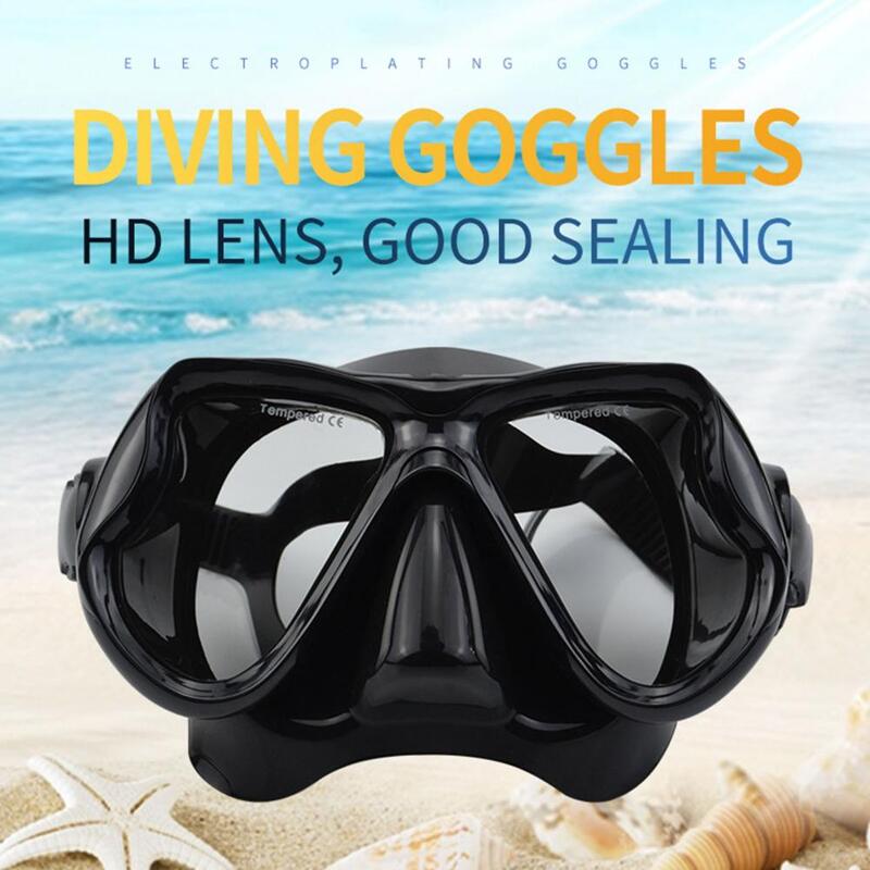 Swim Eyewear  Fashion Multi-use Clear Visual  Fog-Proof Swimming Goggles Unisex Diving Glasses Water Sports