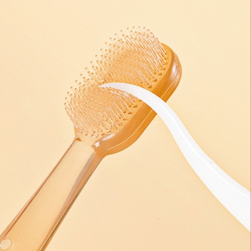 Tandenborstel voor baby's Siliconen tandenborstel Tandenborstel voor peuters Baby's eerste tandenborstel