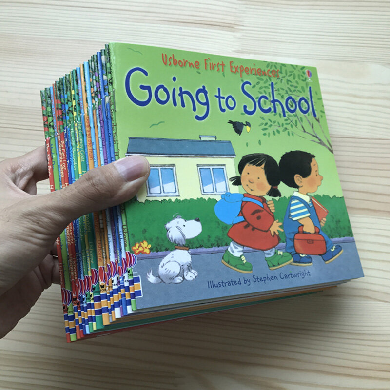 20 Boeken/Set 15X15Cm Kids Usborne Prentenboeken Voor Kinderen Baby Beroemde Verhaal Engels Kind Book Educativo Infantil