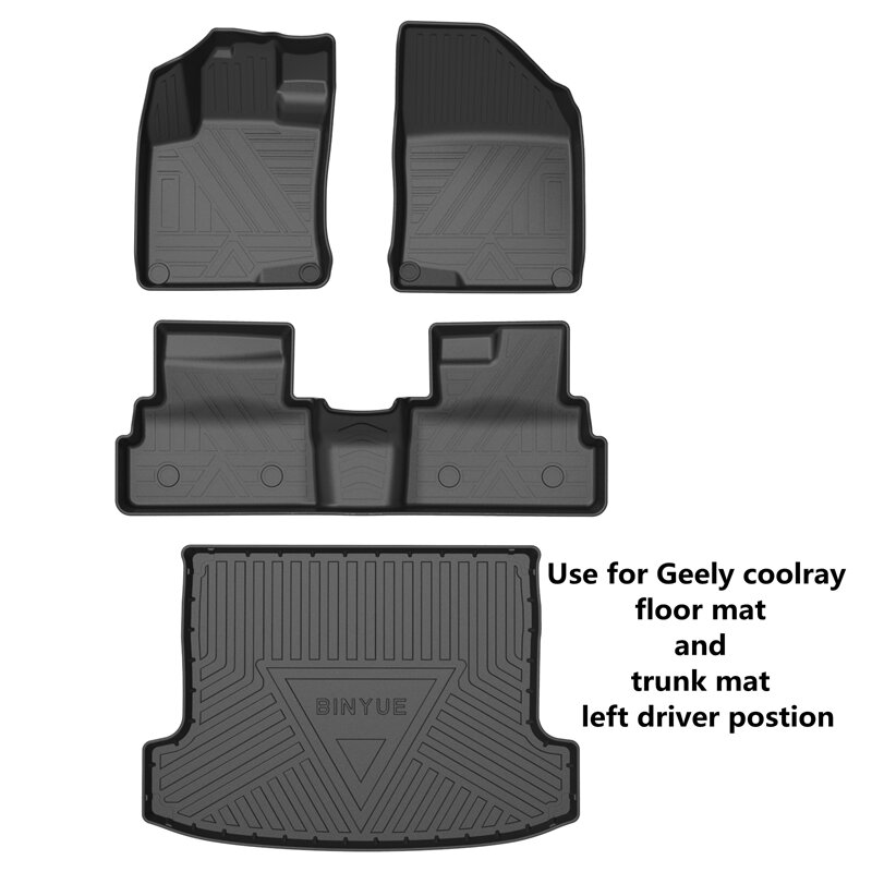 Использование для Geely Coolray автомобильный коврик Geely Coolray автомобильные коврики подходят для Geely Coolray водонепроницаемый коврик для багажника Coolray автомобильные коврики