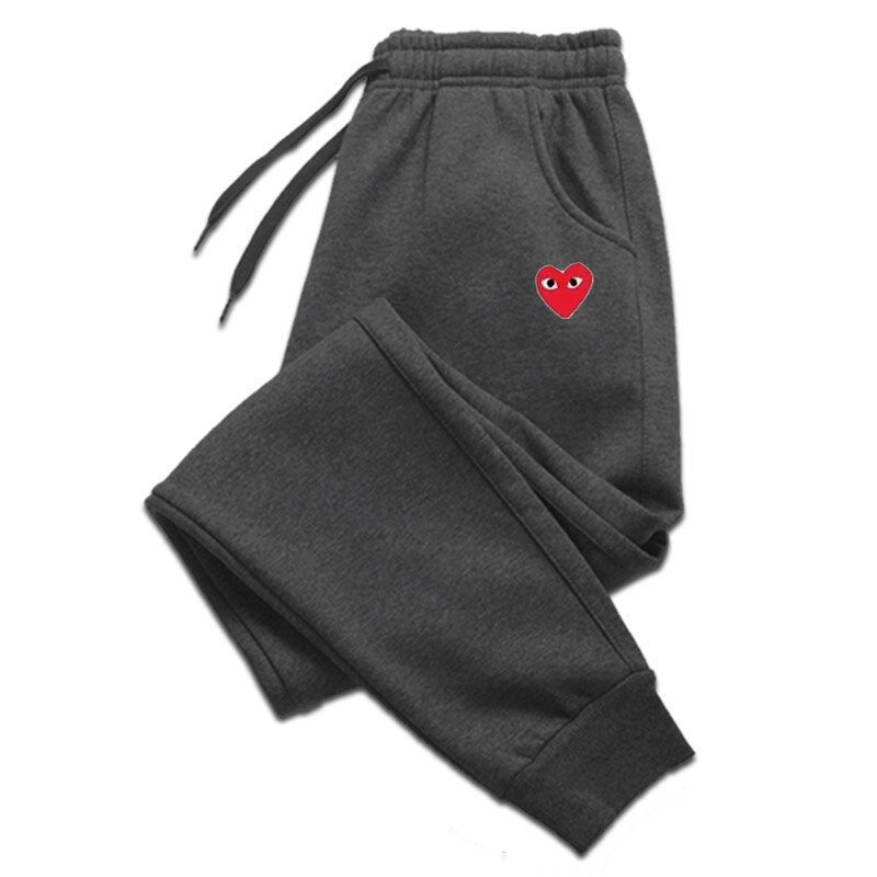Мужские и женские брюки с принтом Love, новинка сезона осень-зима 2024, спортивные штаны для бега, штаны для отдыха, фитнеса, дышащие брюки