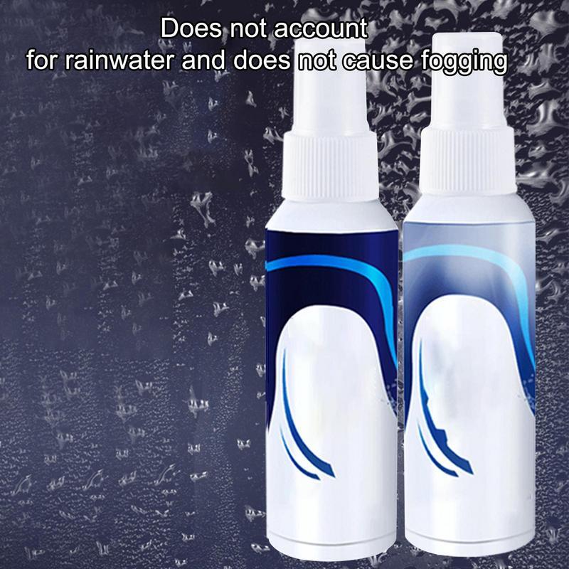 Spray anti-nevoeiro inodoro e hidrofóbico, Glass Antifogging Agent, Glass Care Products for Goggles, Janelas do carro e banheiro