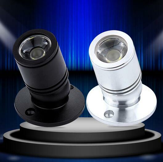 Mini Spot lumineux LED monté en Surface, 1W, 110/220V, pour exposition de bijoux, avec pilote
