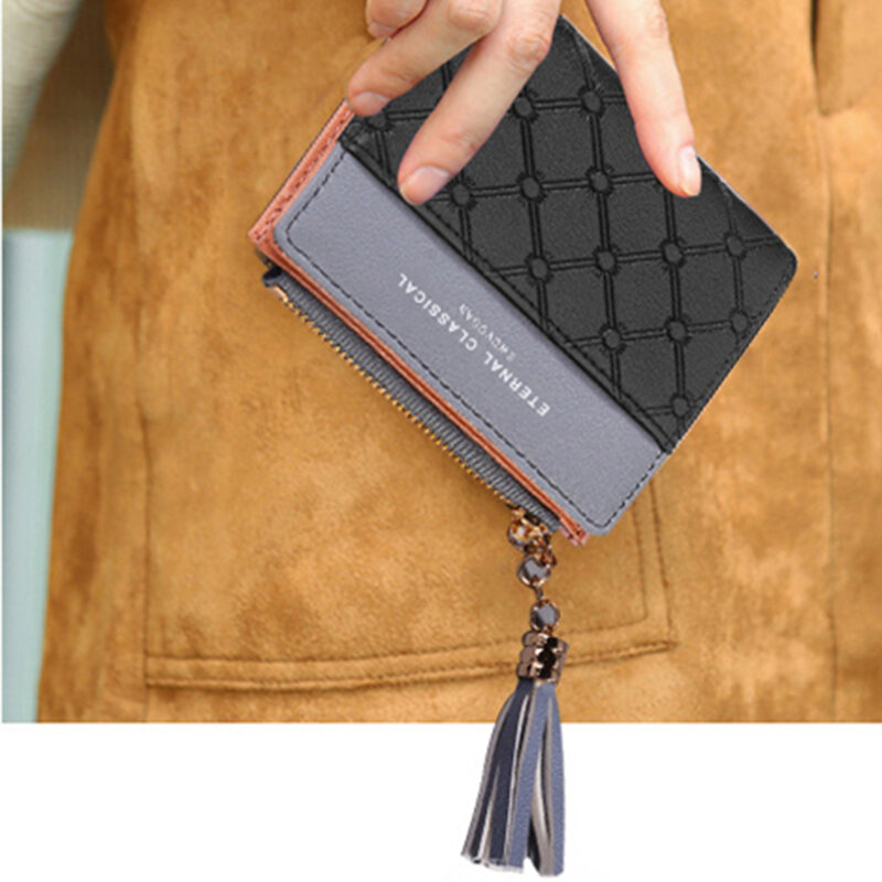 Bolsa carteira feminina monederos para mujer bolsa feminina bolsa de dinheiro de luxo carteira pequena bolsa de moedas bonito carteiras para mulher