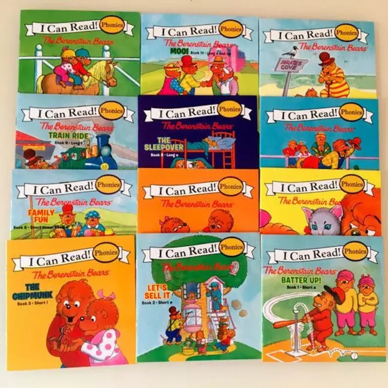 7/Set 84 Books  I Can Read Phonics English Words Learning Books Story Pocket For Kids Montessori Learning Books