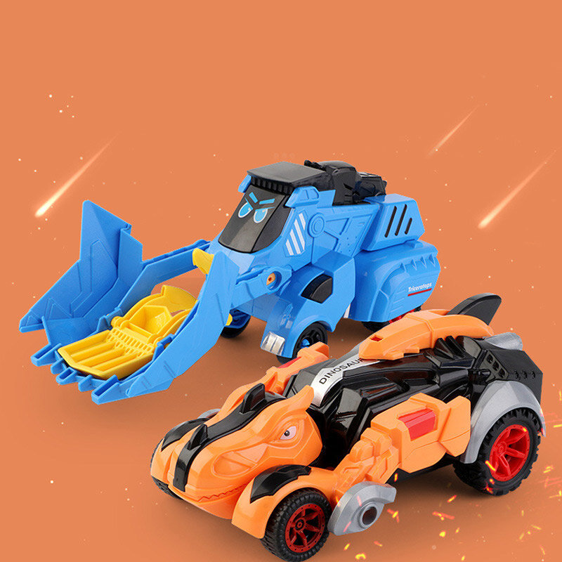 Metamorphic Car Dinosaur Simulation Model Children Crash Toy Inertial Car Education Toy Toy Car Christmas Gift Birthday Gift