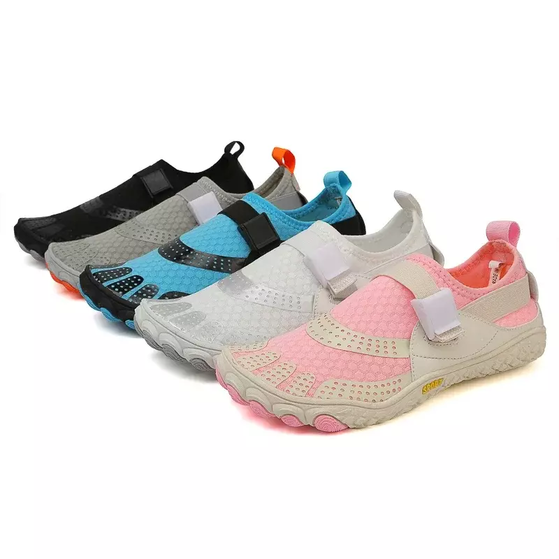 Zapatillas de agua impermeables de secado rápido para hombre y mujer, zapatos descalzos de esnórquel, sandals36-48 de playa, 2024