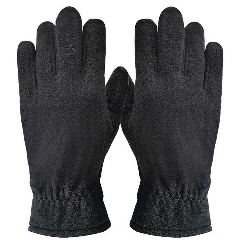 1 para rękawiczek zewnętrznych przydatne odporne na zużycie zimowe rękawice ergonomiczne odporne na zimno ciepłe rękawice dla odzież na co dzień