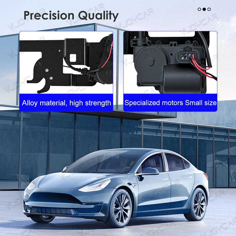 Kunci isap elektrik bagasi depan, untuk Tesla Frunk Model penutup lembut Y / 3 / X / S/ 3 Highland otomatis Dekat otomatis