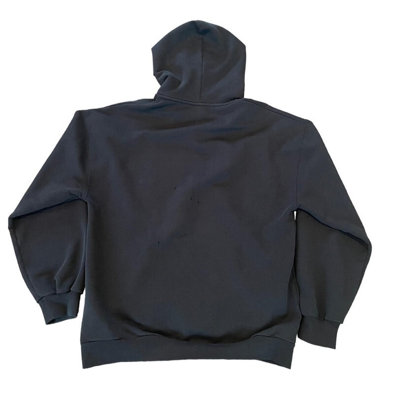 Y2K męska bluza z kapturem hiphopowy sweter wysokiej jakości haftowana litera wydruk graficzny wysokiej jakości bluza z kapturem gotycka