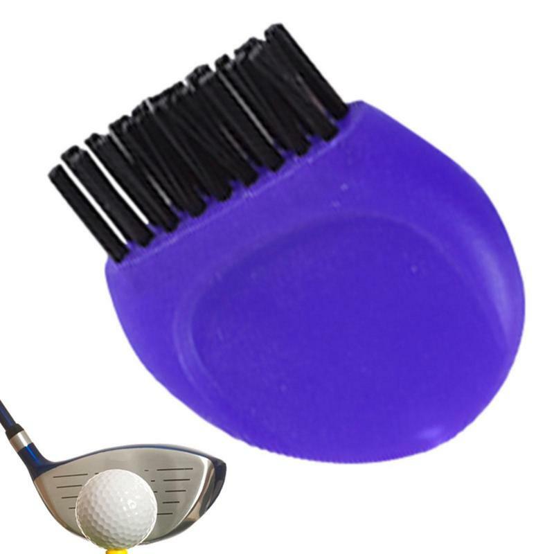 Карманная щетка для гольфа, портативная мягкая щетка для гольф-клуба, легкая щетка для очистки обуви для гольфа, щетка для чистки головок для гольфа, мячей, обуви для гольфа