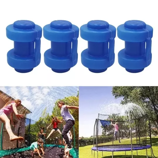 8 buah tutup pelindung trampolin biru kebugaran pelindung untuk jaring tiang tahan air keselamatan santai 25mm Diameter suku cadang