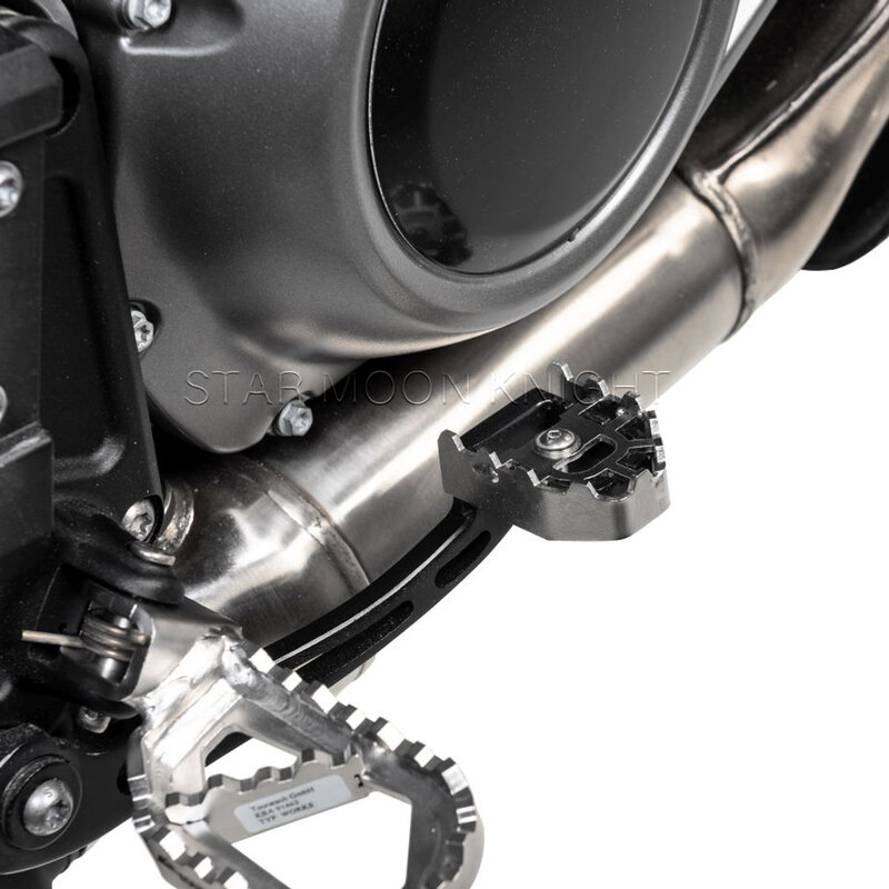 Untuk RA1250 PA1250 Panci Amerika 1250 S Khusus 2021-Sepeda Motor Rem Kaki Tuas Ekstensi Pedal Langkah Ujung Piring Memperbesar Extender