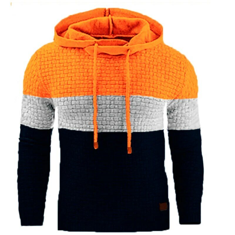 Pakaian Olahraga Lari Pria Sweter Pria Musim Gugur Musim Dingin Atasan Hoodie Streetwear Lengan Panjang Kasual Sweatshirt Bertudung MY540