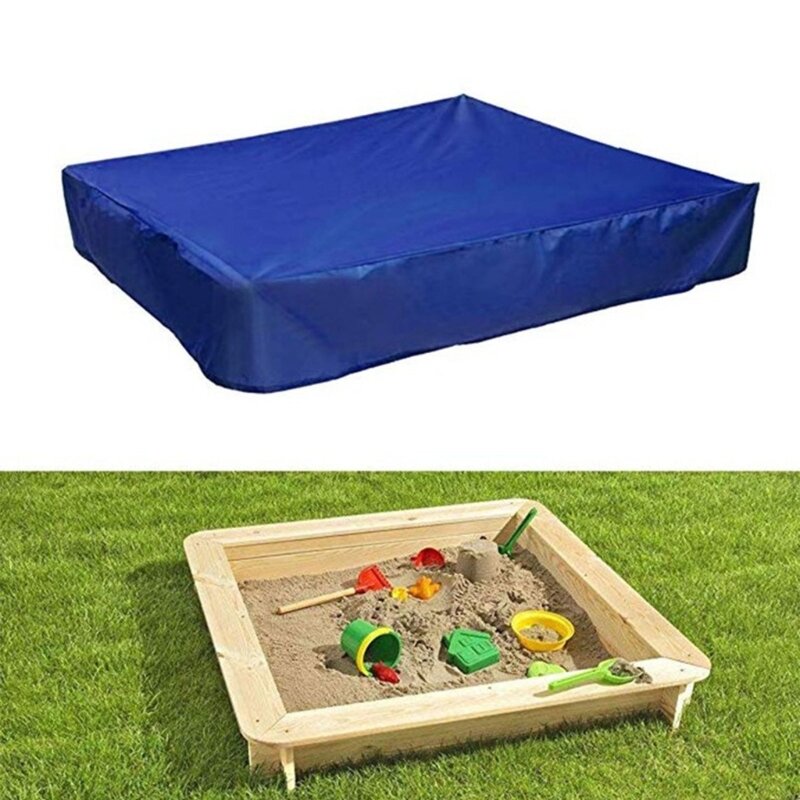 Vierkante zandbakken Zandbakdeksel met eenvoudige reiniging voor speelplekken in achtertuin P31B