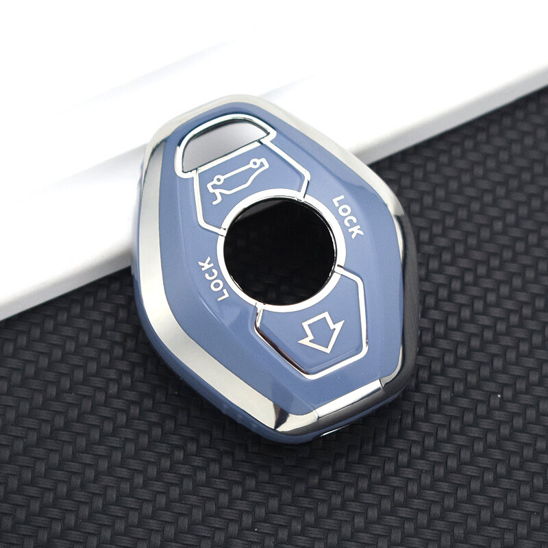 Funda de TPU para llave de coche, carcasa protectora, soporte Fob para BMW Serie 3, 5, 7, E38, E39, E46, E83, M5, 325i, X3, X5, Z3, Z4, accesorios