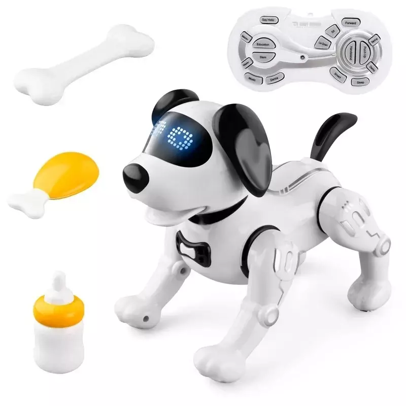 Giocattoli per bambini giocattolo Robot per cani per la tua famiglia e i tuoi amici connessione di controllo giocattolo elettronico intelligente per cani da compagnia AI