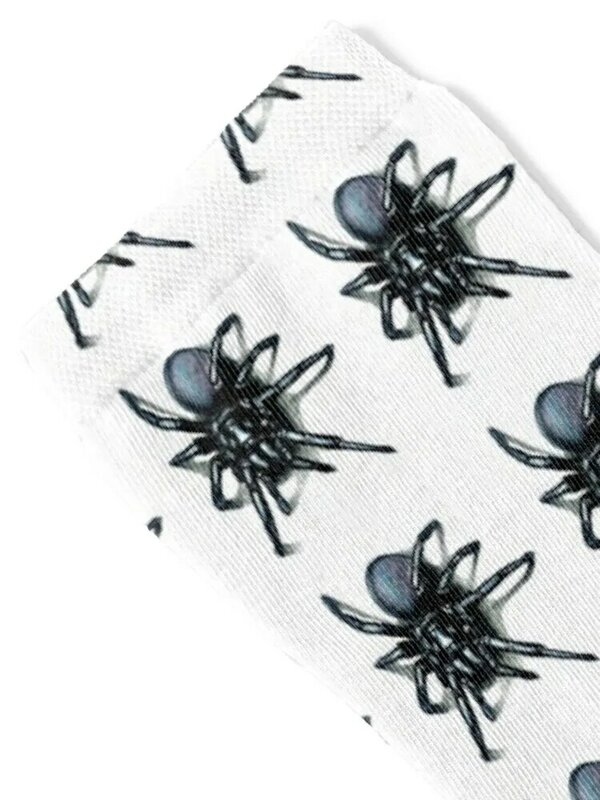 Funnel Web Spider calcetines con calefacción para hombre, hockey, halloween, calcetines para niña