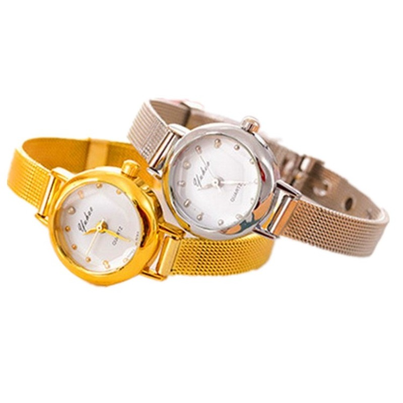 Horloges Voor Vrouwen Jurk Topmerk Luxe Horloge Dames Klok Roestvrij Staal Zilver Mesh Band Quartz Polshorloges Zegarek Damski
