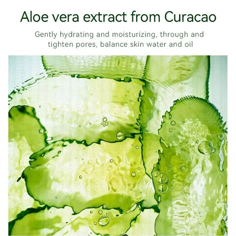 Gel exfoliante de Aloe para el cuidado de la piel, exfoliante Facial, blanqueador, reparador, crema hidratante, nutritiva, X1F0