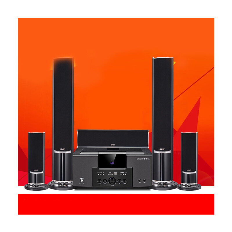 KYYSLB-Juego de Audio para cine en casa, amplificador de Audio para sala de estar, altavoz envolvente 3d, TV K, columna de altavoz de canción, 5,1